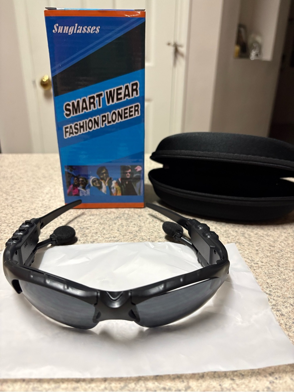 Bluetooth Sunglasses with Built-in Headset